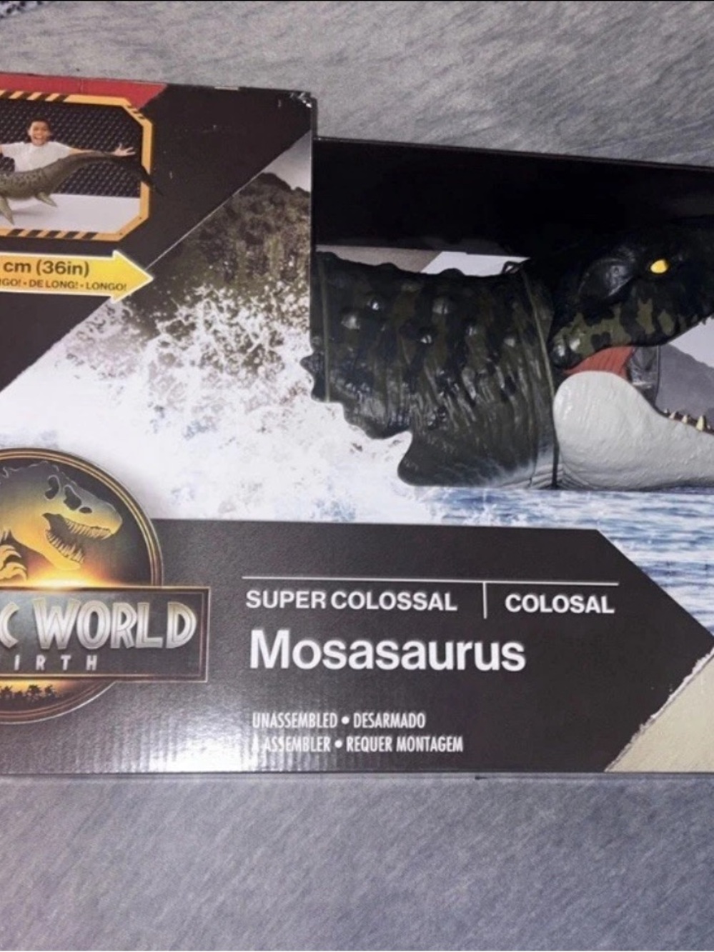 Jurassic World Rebirth Super Colossal Mosasaurus Action Figure 🆕